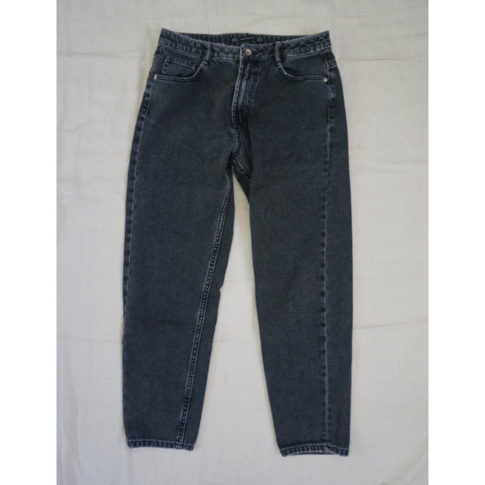 ZARA dark gray/faded black jeans